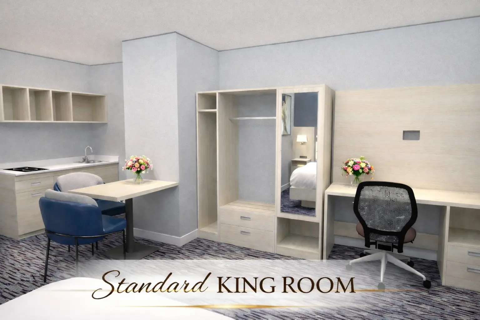 Standard King Room — Best Western Extended Stay Vernal Utah